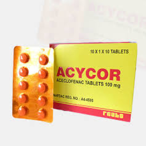 Acycor 100mg Aceclofenac